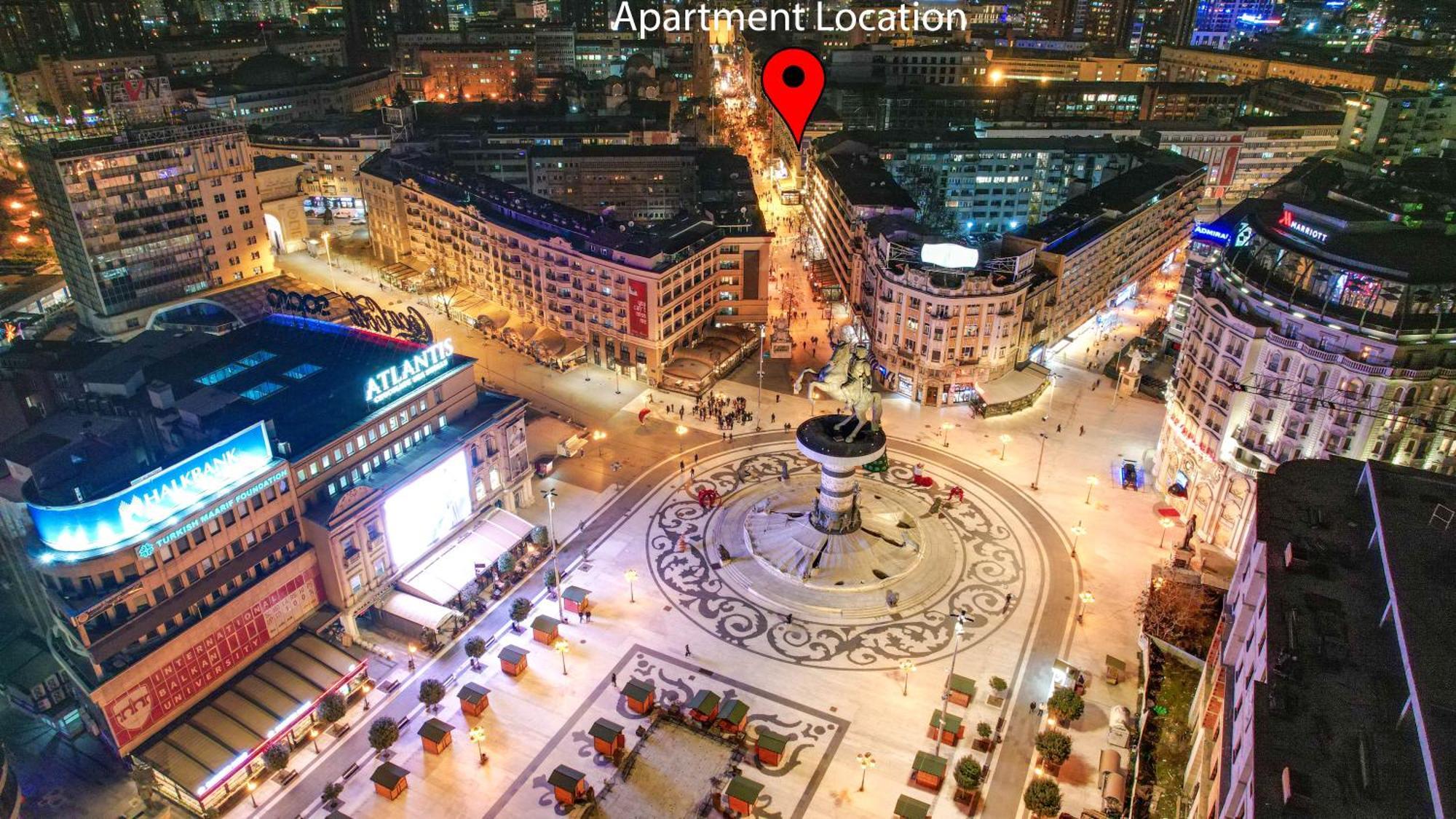 Apartment Skopje Square Экстерьер фото