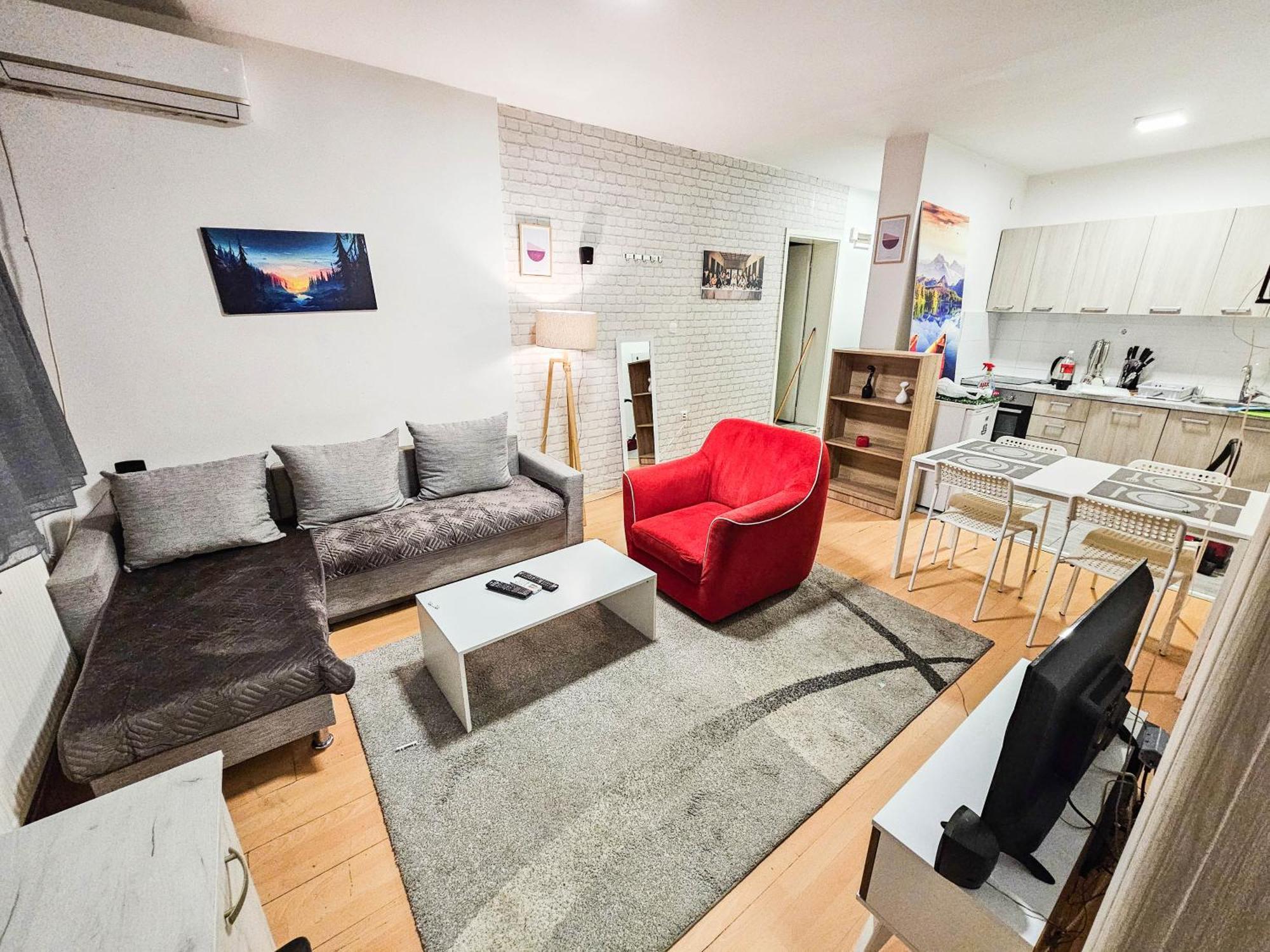 Apartment Skopje Square Экстерьер фото